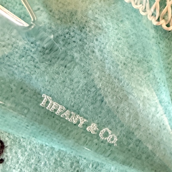 Tiffany & Co. Large Crystal Star Christmas Ornament With Blue Felt Bag - Picture 2 of 5